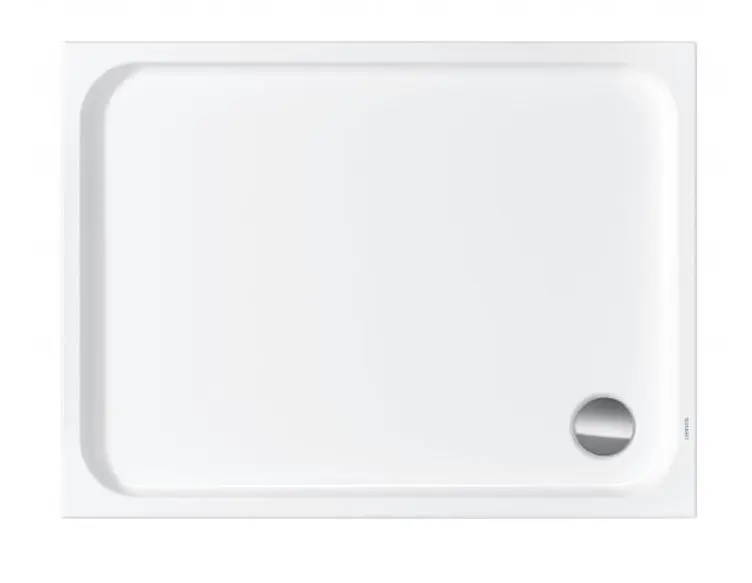 Duravit D-Code - Plato de ducha 120x90x9 cm, Antislip, blanco 720255000000001