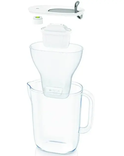 Brita Carafes Carafe filtrante Style XL LED, volume 3600 ml, gris