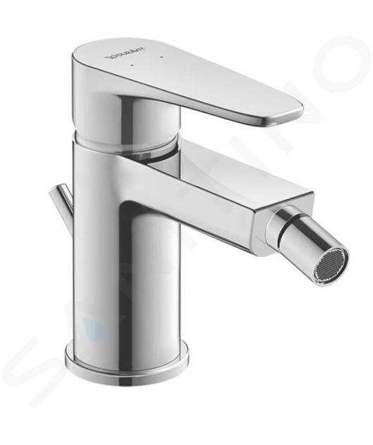 Duravit B.1 - Miscelatore per bidet, con sistema di scarico, cromo B12400001010