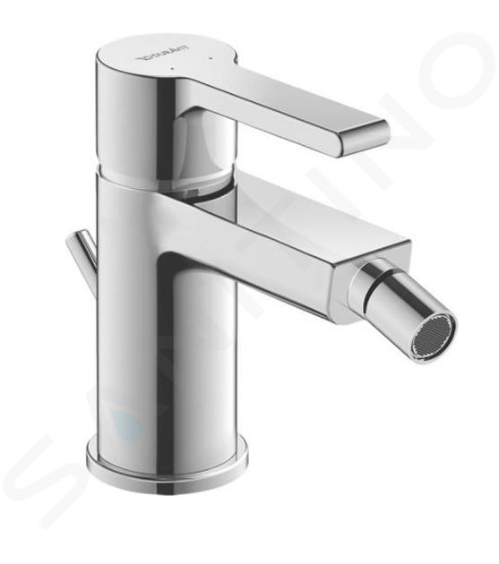 Duravit B.2 - Bidetová baterie s výpustí, chrom B22400001010