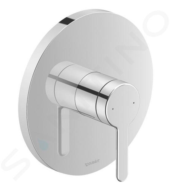 Duravit C.1 - Miscelatore ad incasso per doccia, cromo C14210010010