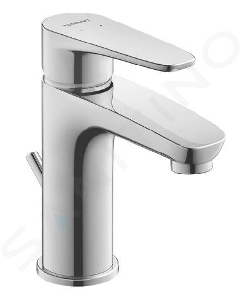 Duravit B.1 - Bateria umywalkowa z odpływem, chrom B11010001010