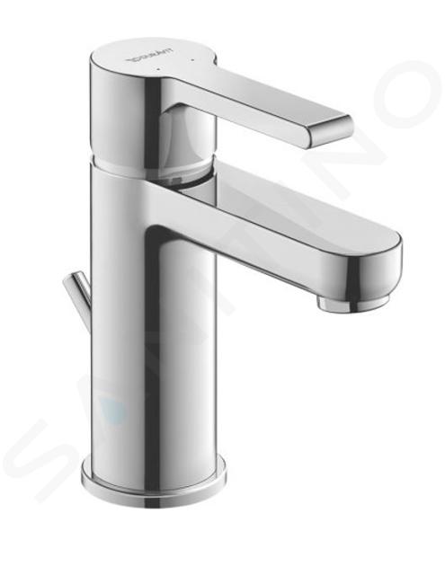 Duravit B.2 - Bateria umywalkowa z odpływem, chrom B21010001010