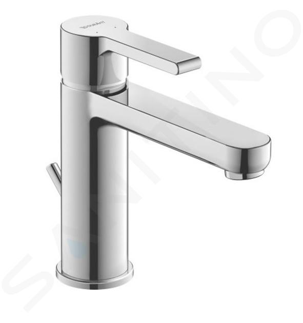 Duravit B.2 - Grifo de lavabo, con desagüe, cromo B21020001010