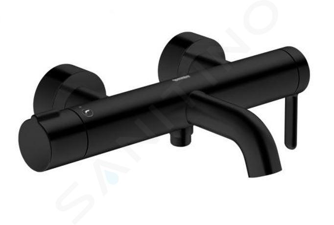 Duravit C.1 - Grifo de bañera, negro mate C15230000046