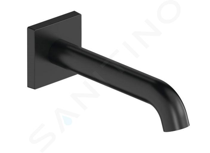 Duravit C.1 - Badewanne-Einhebelmischer, schwarz matt C15240009046