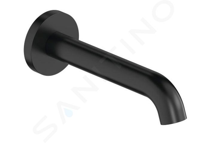 Duravit C.1 - Caño de bañera, negro mate C15240010046