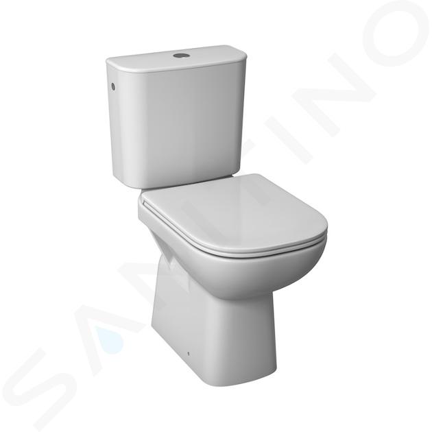 Jika Deep - WC kombi set s nádržkou, spodný odpad, Dual Flush, biela H8266170002801