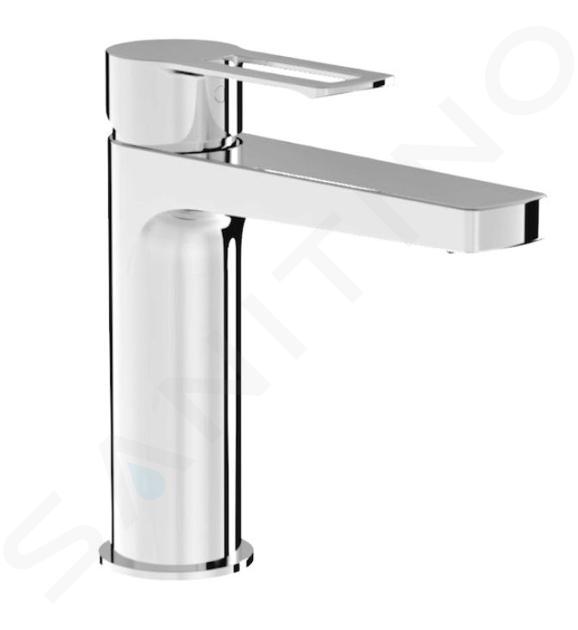 Jika Pure - Grifo de lavabo, con desagüe, Click-Clack, cromo H3114210041241