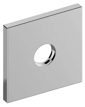 Levně Keuco IXMO - Krycí rozeta, chrom 59545010092
