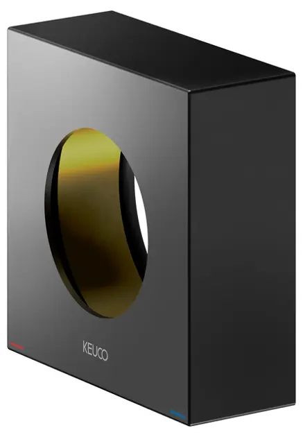 Keuco IXMO - Verlängerungs-Rosette, schwarz matt 59551370382