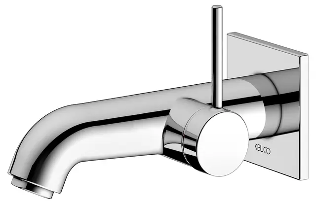 Keuco IXMO - 1-hendel wastafelmengkraan voor opbouwmontage, chroom 59516010202