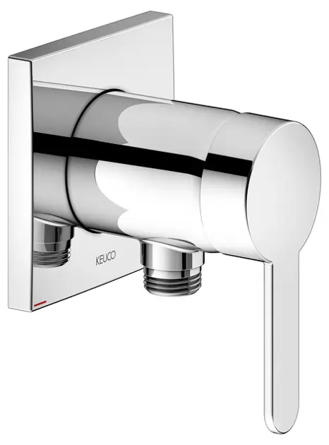 Keuco IXMO - 1-hendel mengkraan met slangaansluiting inbouw, chroom 59552010302