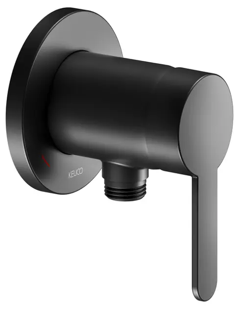 Keuco IXMO - Unterputz-Duscharmatur, schwarz matt 59552370301