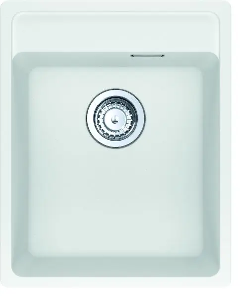 Franke Maris - Fragranit Küchenspüle MRG 610-37 FTL, 41x51 cm, Eißweiß 114.0661.443