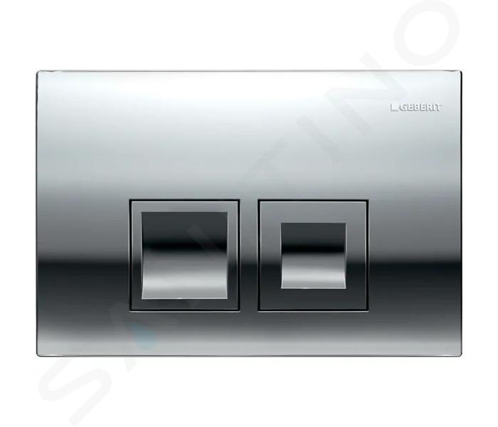 Geberit Delta35 - Pulsador de descarga, cromo brillante 115.135.21.5