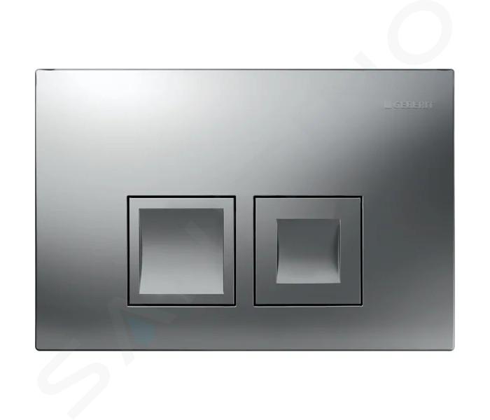 Geberit Delta35 - Placca di comando, cromo opaco 115.135.46.5