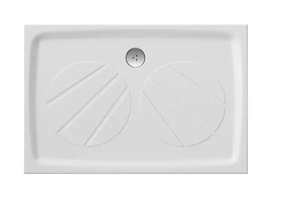 Ravak Galaxy Pro - Receveur de douche, 100x90 cm, antidérapant, blanc XA03A701010