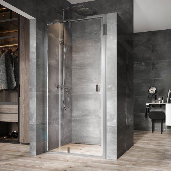 Ravak Nexty - Sprchové dveře pivotové 110 cm, chrom/čiré sklo 03OD0C00Z1