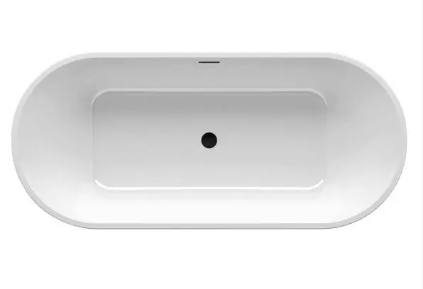 Ravak Solo - Freistehende Badewanne, 178x80 cm, weiß XC00100036