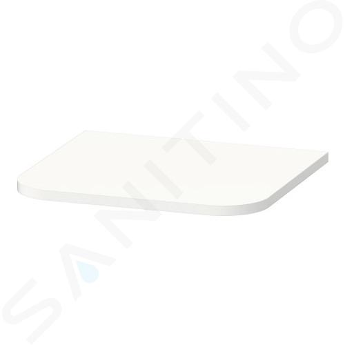 Duravit Happy D.2 Plus - Placa de cubierta para mueble, blanco satinado mat HP030003636