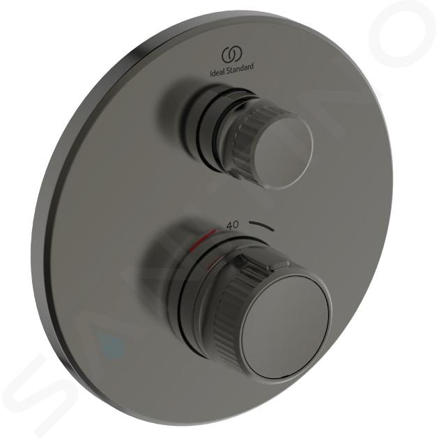 Ideal Standard CeraTherm Navigo - Baterie termostatată de duș cu montare încastrată, Magnetic Grey A7295A5