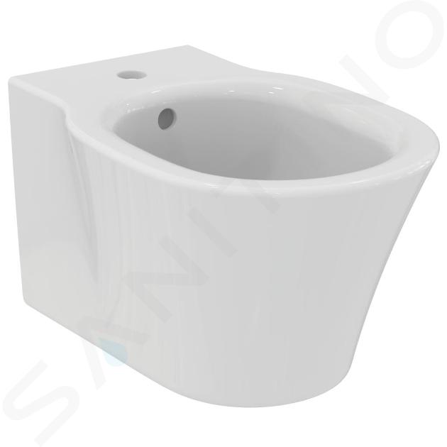 Ideal Standard Connect Air - Závesný bidet, 360x540 mm, s prepadom, otvor na batériu, biela E233501