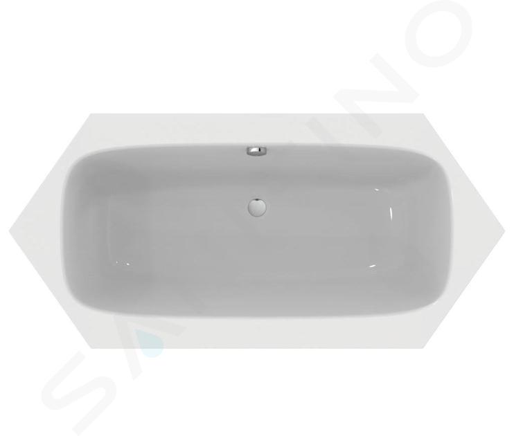 Ideal Standard i.Life - Baignoire Hexagon 190x90 cm, blanc T476701