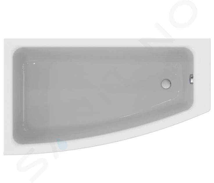 Ideal Standard i.Life - Vasca da bagno ad angolo 160x90 cm, sx, bianco T476801