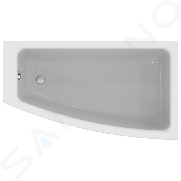 Ideal Standard i.Life - Vasca da bagno ad angolo 1600x900 mm, dx, bianco T476901