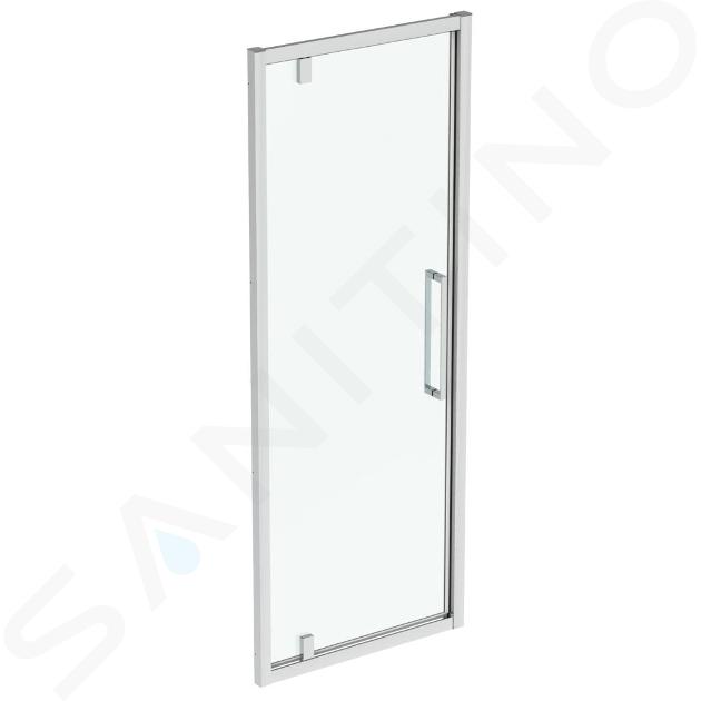 Ideal Standard i.Life - Ante doccia a bilico 75 cm, silver bright/vetro trasparente T4836EO