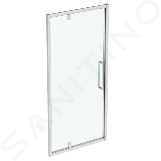 Ideal Standard i.Life - Ante doccia a bilico 90 cm, silver bright/vetro trasparente T4839EO