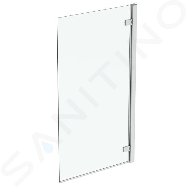 Ideal Standard i.Life - Mampara para bañera 82 cm, variante derecha, silver bright/cristal transparente T4884EO