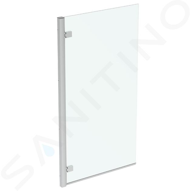 Ideal Standard i.Life - Schermo per vasca da bagno 815 mm, sx, silver bright/vetro trasparente T4885EO