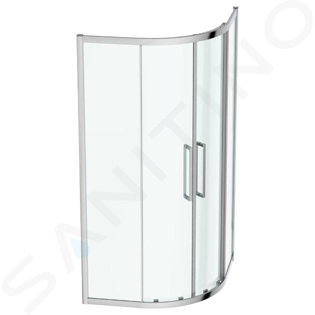 Ideal Standard i.Life - Cabine de douche 800x800 mm, silver bright / verre clair T4933EO