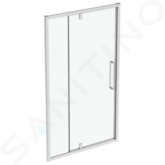 Ideal Standard i.Life - Puerta de ducha pivotante 120 cm, silver bright/cristal transparente T4939EO