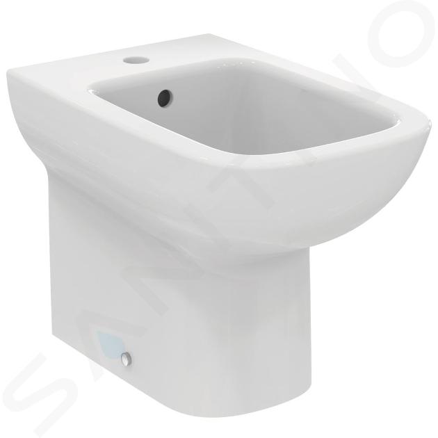 Ideal Standard i.Life A - Bidet stojący 355x540 mm z przelewem i otworem na baterię, kolor biały T472001