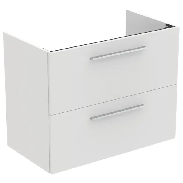 Levně Ideal Standard i.Life A - Skříňka pod umyvadlo, 80x44x63 cm, 2 zásuvky, matná bílá T5256DU