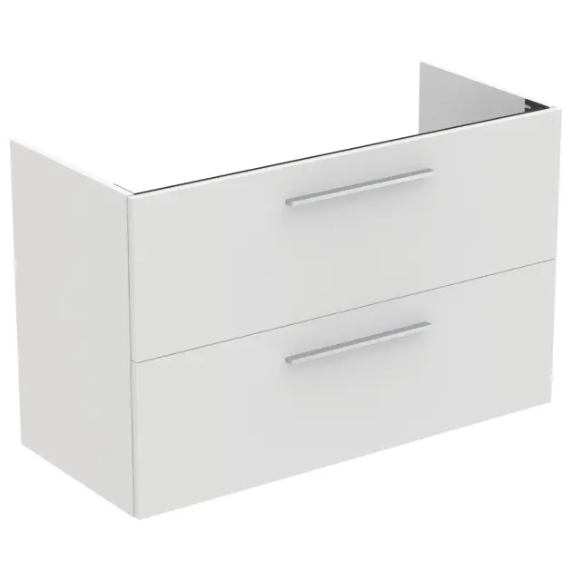 Levně Ideal Standard i.Life A - Skříňka pod umyvadlo, 100x44x63 cm, 2 zásuvky, matná bílá T5257DU