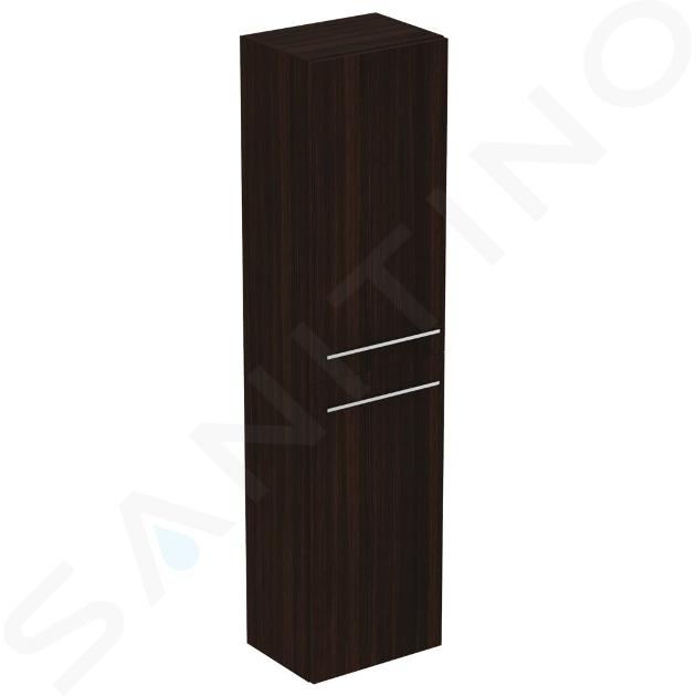 Ideal Standard i.Life A - Armoire haute 400x300x1600 mm, 2 portes G / D, chêne à café T5260NW