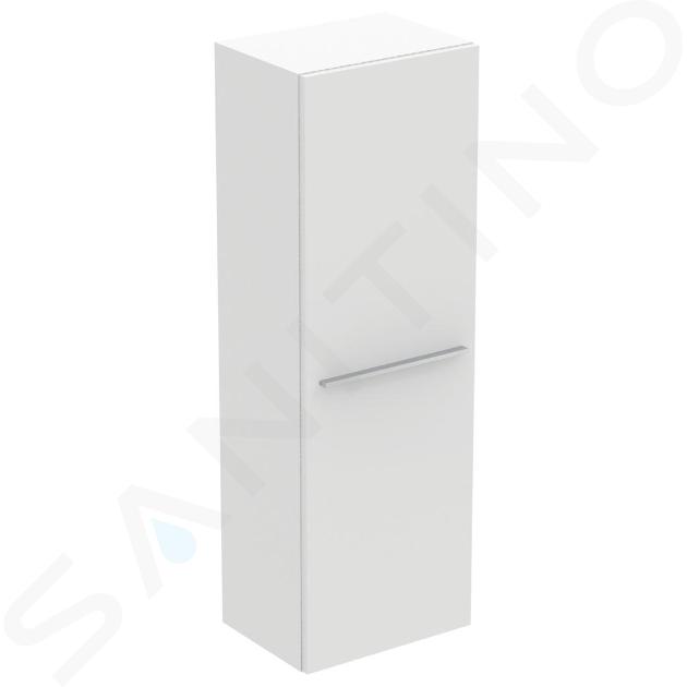 Ideal Standard i.Life A - Armario alto para baño 400x300x1200 mm, 1 puerta izquierda/derecha, blanco matee T5261DU