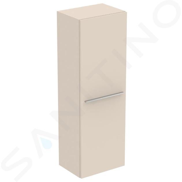 Ideal Standard i.Life A - Armario alto para baño 400x300x1200 mm, 1 puerta izquierda/derecha, arena mate T5261NF