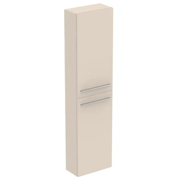 Ideal Standard i.Life S - Magas szekrény 400x210x1600 mm, 2 ajtó, L/P, matt homok T5288NF