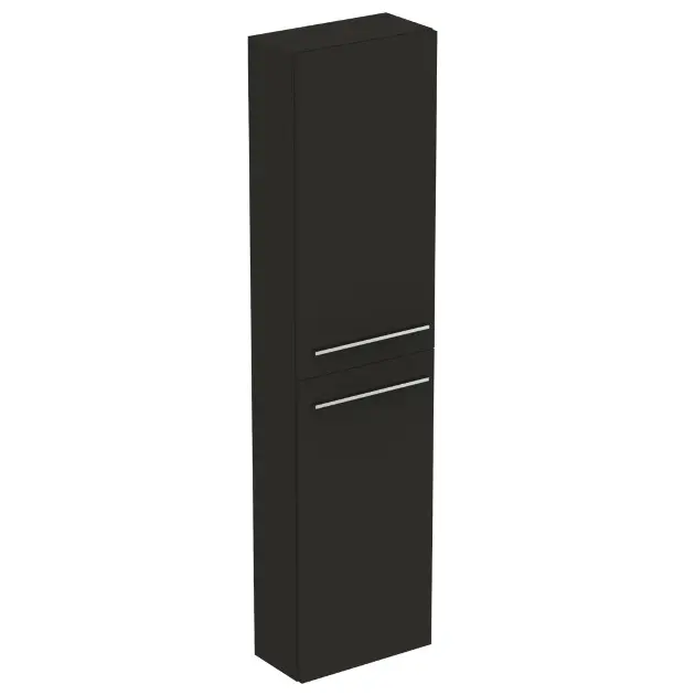 Levně Ideal Standard i.Life S - Vysoká skříňka 40x21x160 cm, 2 dvířka L/P, uhlově šedá matná T5288NV