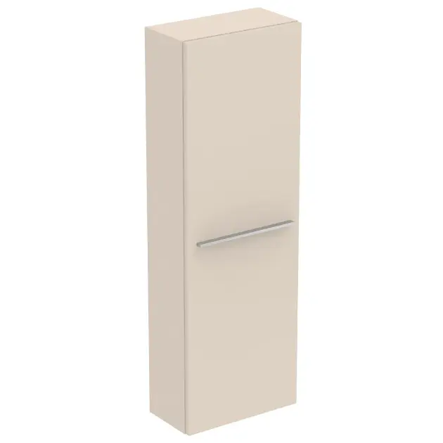Levně Ideal Standard i.Life S - Vysoká skříňka 40x21x120 cm, 1 dvířka L/P, matná písková T5289NF