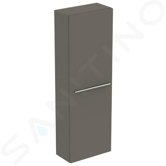 Ideal Standard i.Life S - Armoire haute 400x210x1200 mm, 1 porte G / D, quartz gris mat T5289NG