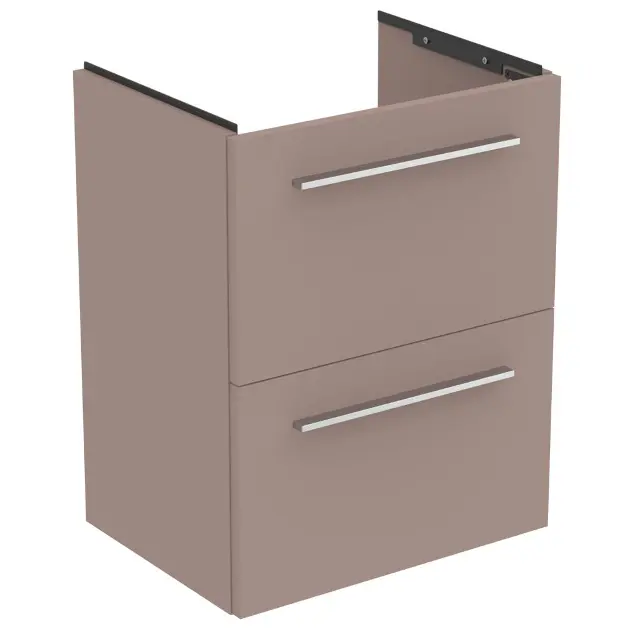 Levně Ideal Standard i.Life S - Skříňka pod umyvadlo, 50x38x63 cm, 2 zásuvky, matná béžová T5291NH