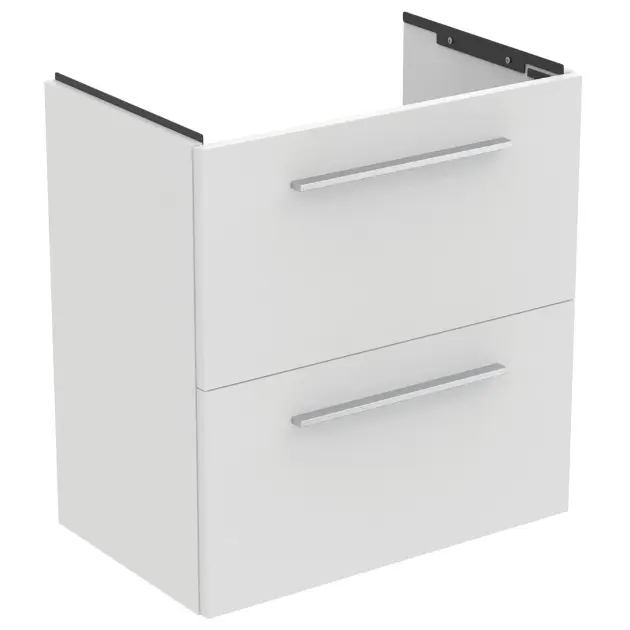 Levně Ideal Standard i.Life S - Skříňka pod umyvadlo, 60x38x63 cm, 2 zásuvky, matná bílá T5293DU