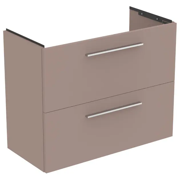 Levně Ideal Standard i.Life S - Skříňka pod umyvadlo, 80x38x63 cm, 2 zásuvky, matná béžová T5295NH