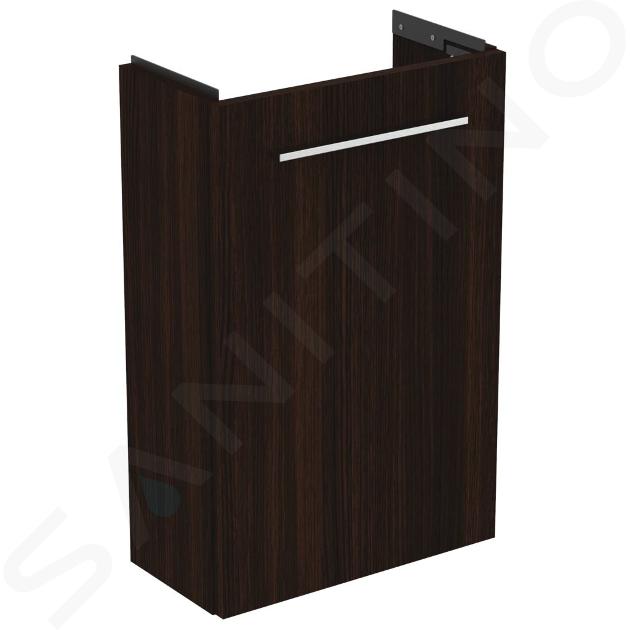 Ideal Standard i.Life S - Unterschrank für Handwaschbecken, 41x21x63 cm, Kaffee Eiche T5296NW